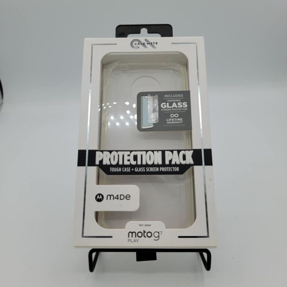 Case-Mate Tough Clear Series for Motorola G7 play case only